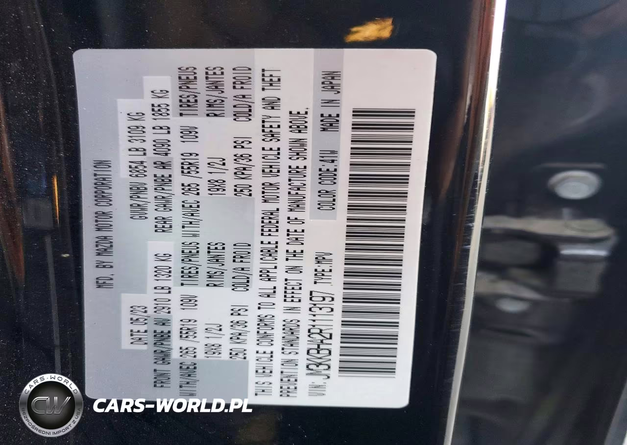 2024 Mazda Cx-90 Preferred VIN:JM3KKBHA2R1113197 - 14