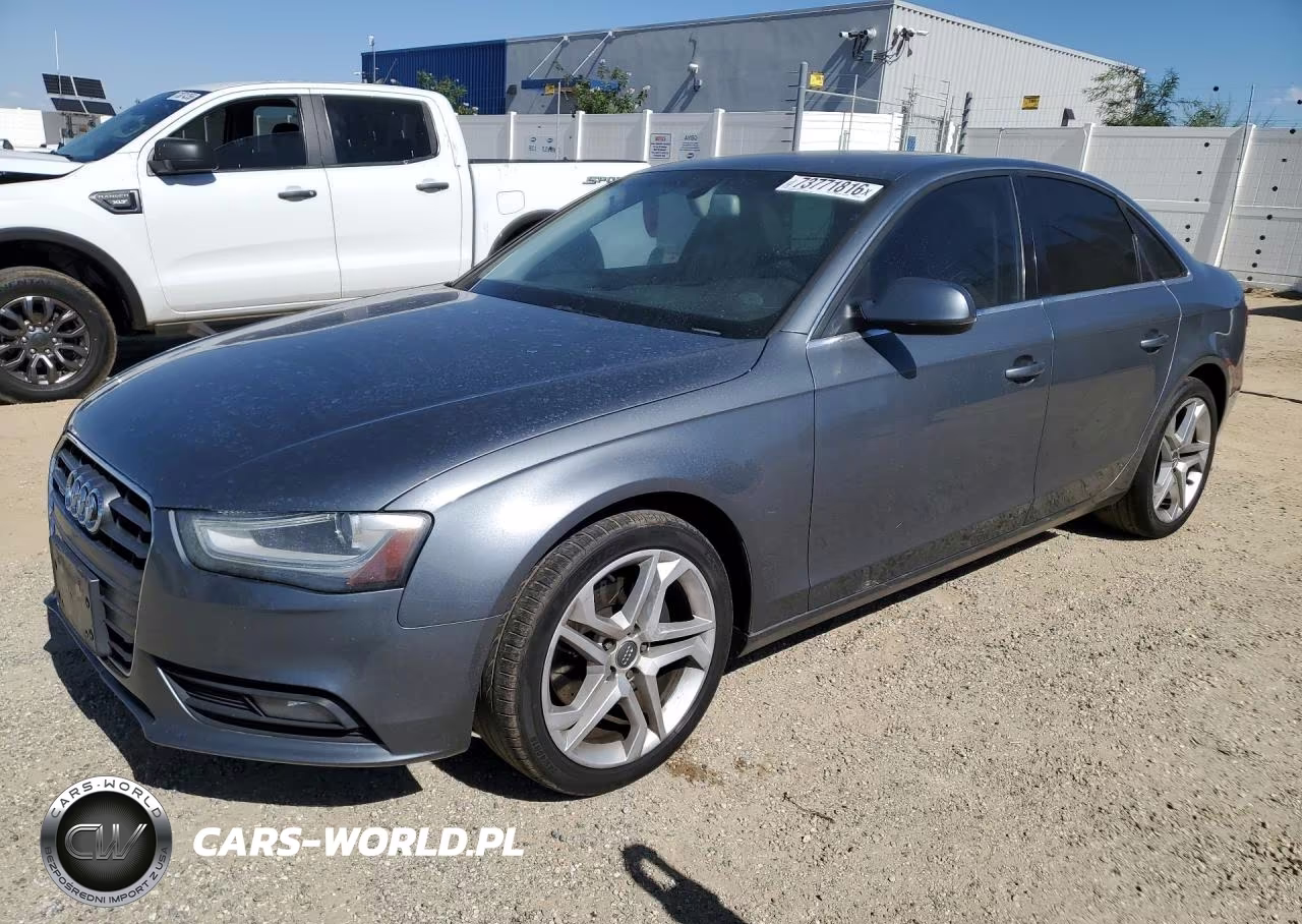 2013 Audi A4 Premium Plus VIN:WAUFFAFL1DN042764 - 1