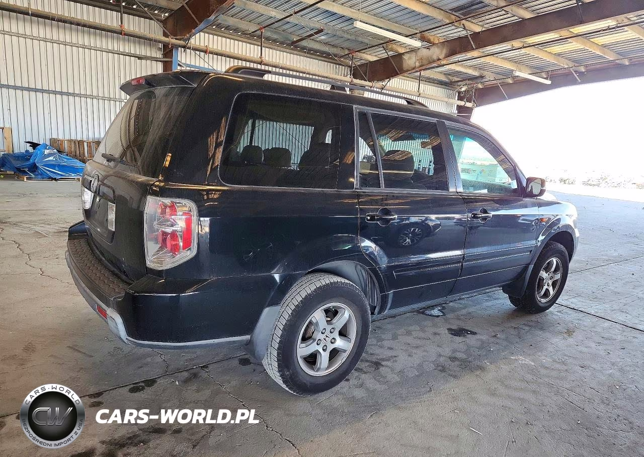 2008 Honda Pilot Exl VIN:5FNYF28588B028252 - 3