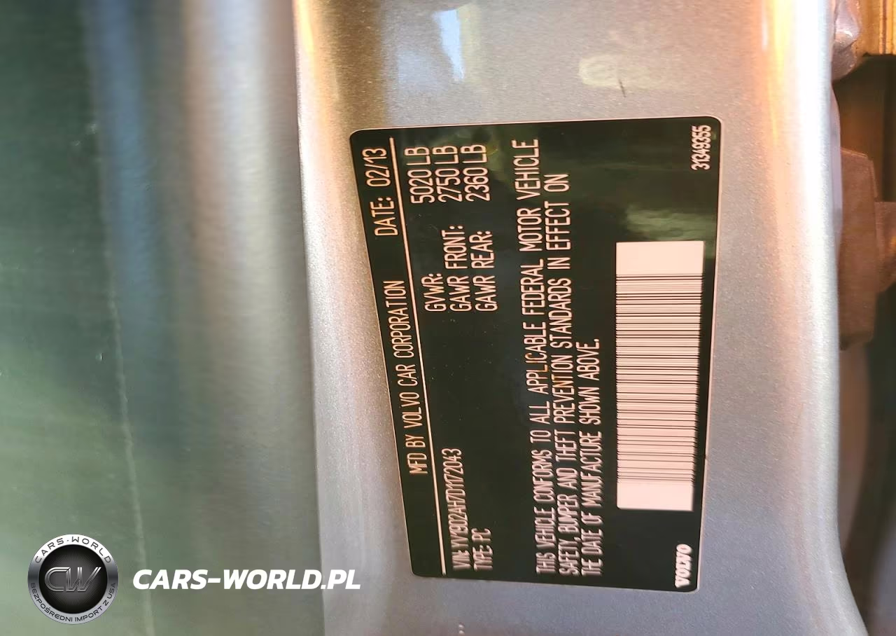 2013 Volvo S80 T6 VIN:YV1902AH7D1172043 - 12