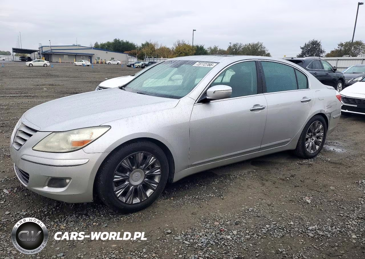 2009 Hyundai Genesis 3.8L VIN:KMHGC46E09U040998 - 1