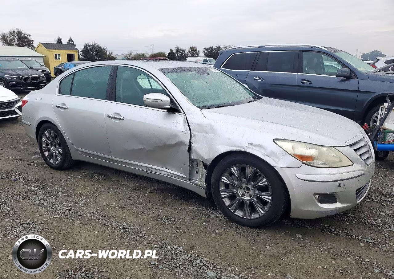 2009 Hyundai Genesis 3.8L VIN:KMHGC46E09U040998 - 4