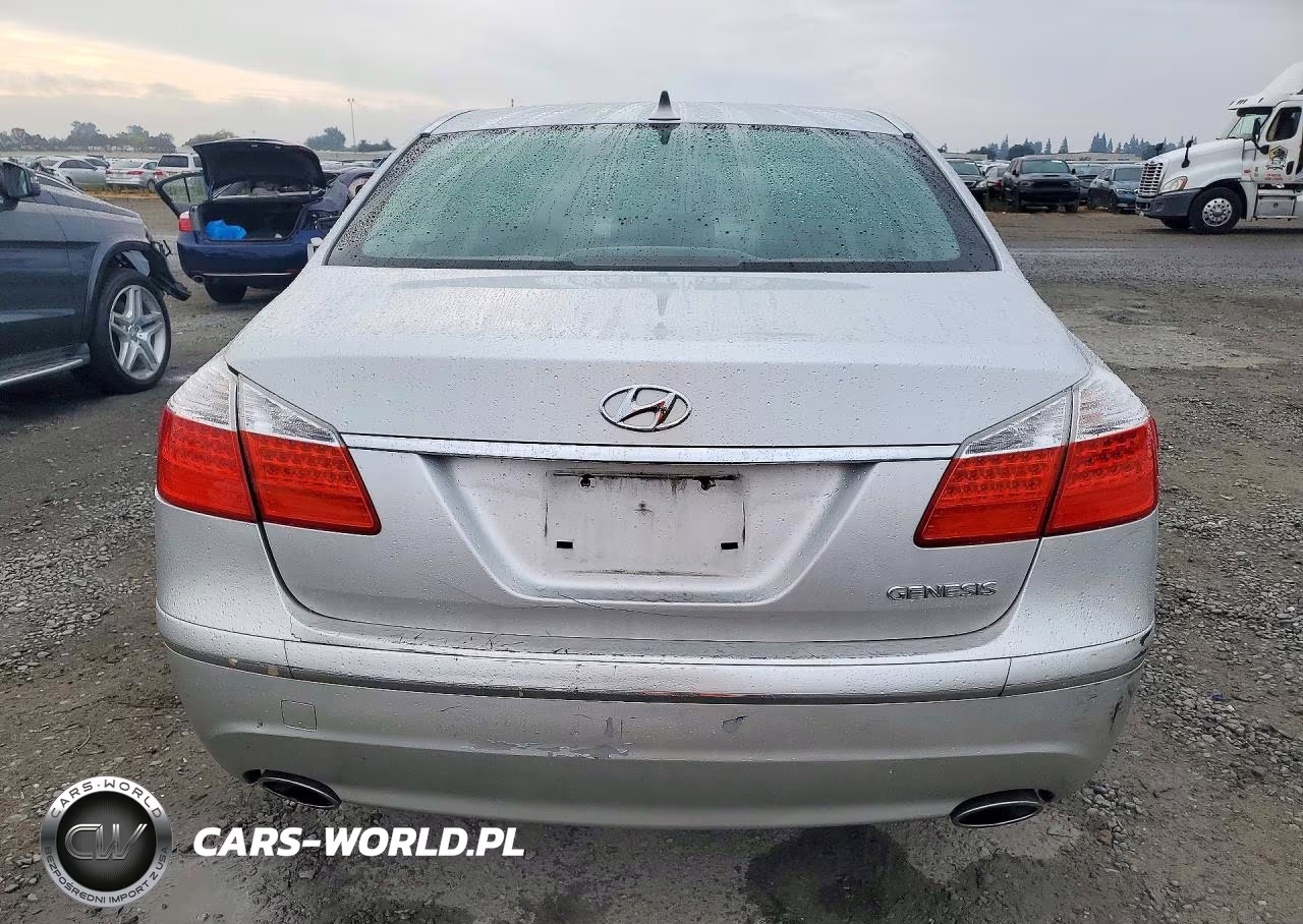 2009 Hyundai Genesis 3.8L VIN:KMHGC46E09U040998 - 6