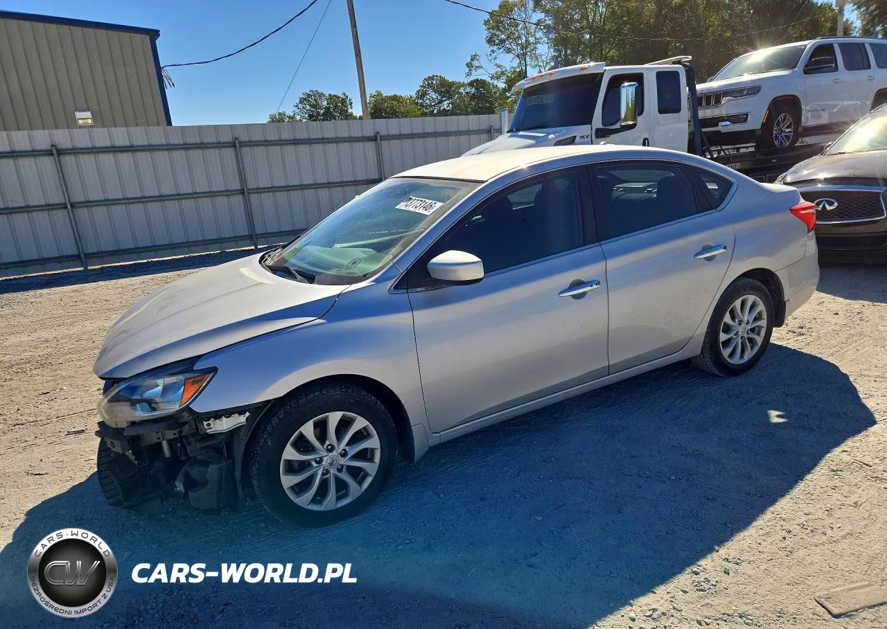 2018 Nissan Sentra Sv VIN:3N1AB7AP0JY266356 - 1