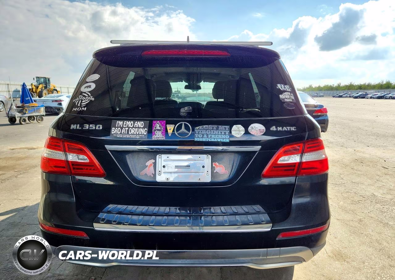 2012 Mercedes-Benz Ml 350 4Matic VIN:4JGDA5HB4CA008467 - 6