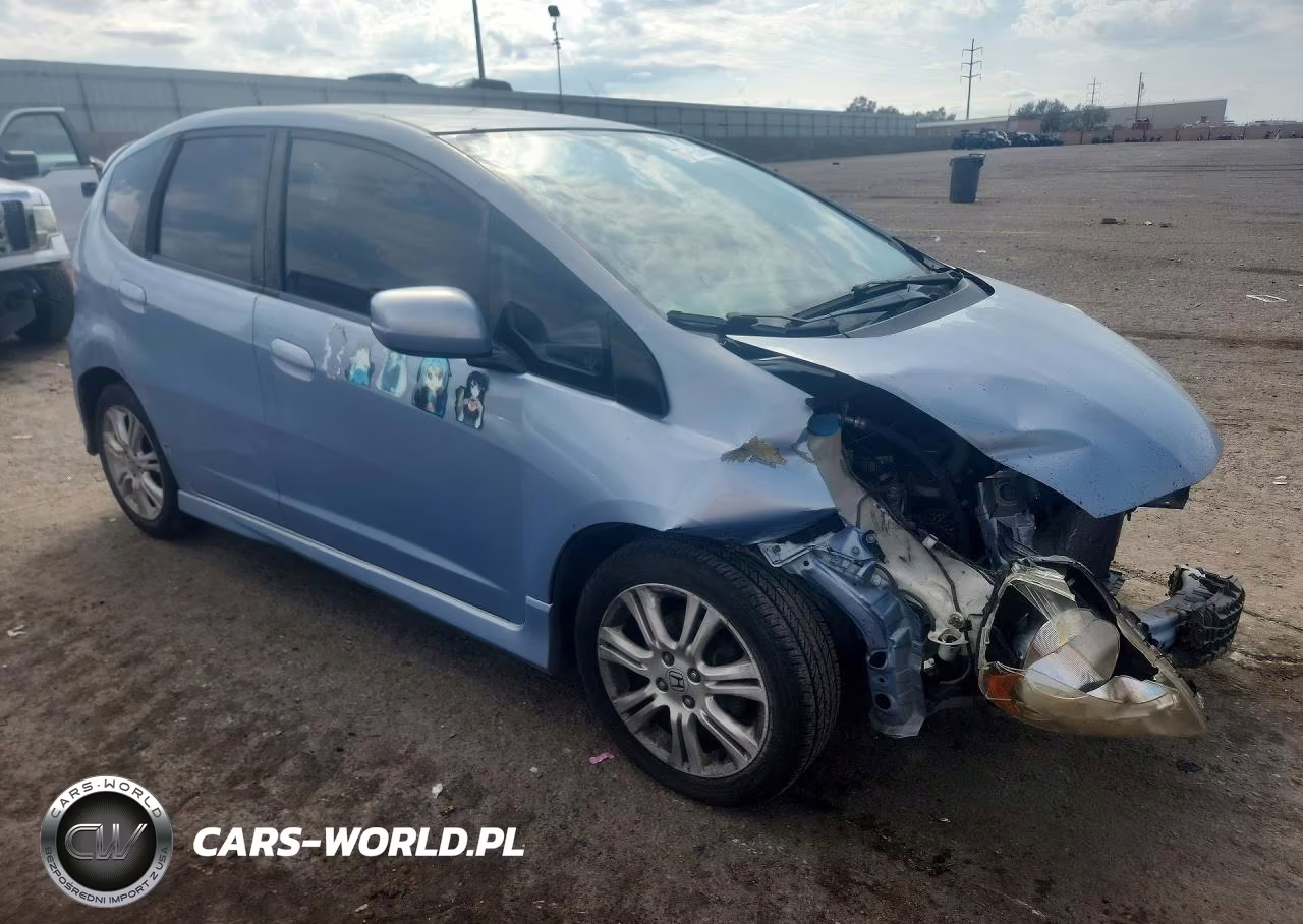 2009 Honda Fit Sport VIN:JHMGE88419S037516 - 4
