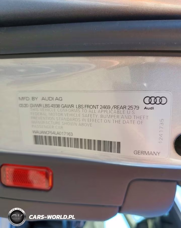 2020 Audi A5 Premium VIN:WAUANCF54LA017163 - 13