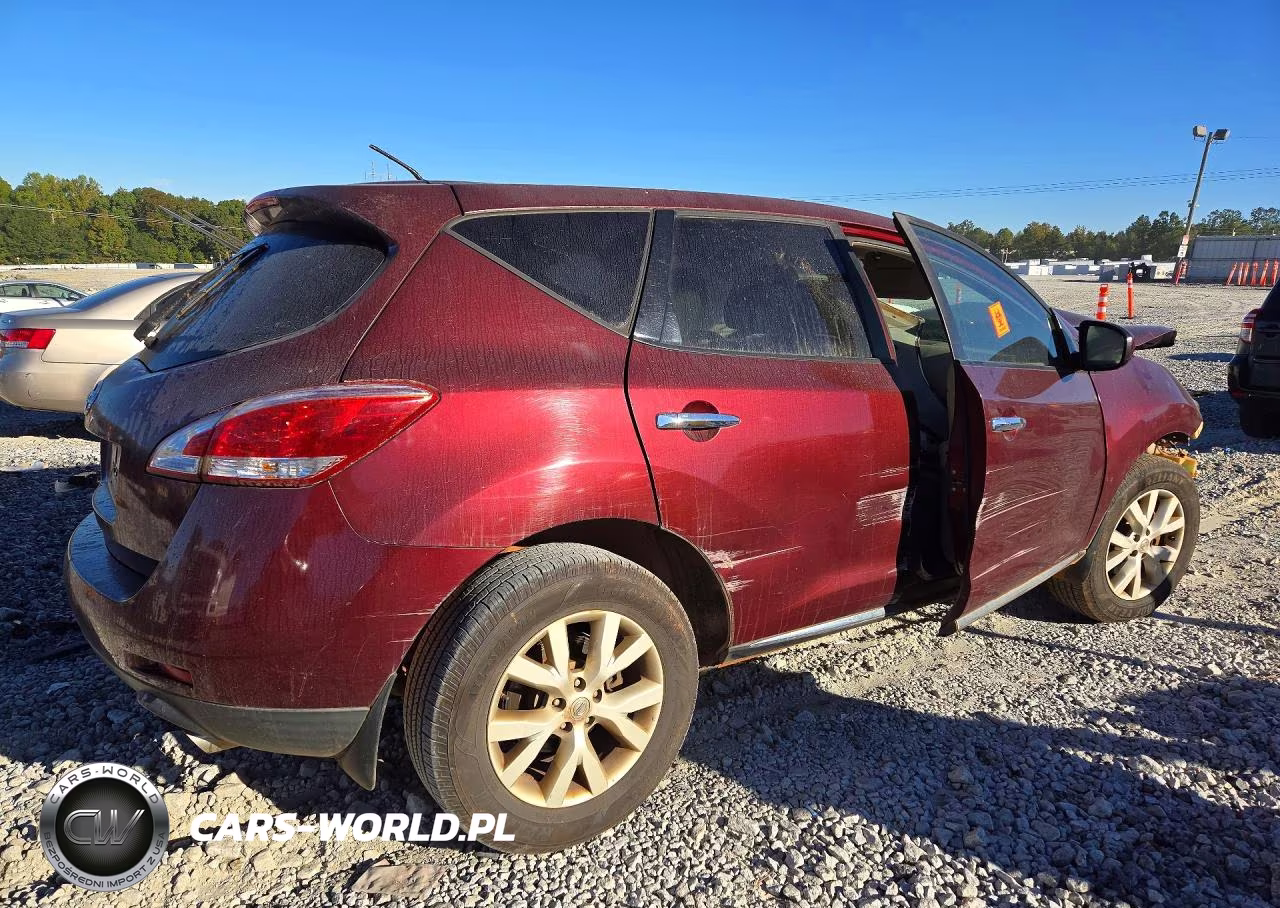 2012 Nissan Murano S VIN:JN8AZ1MU7CW107128 - 3