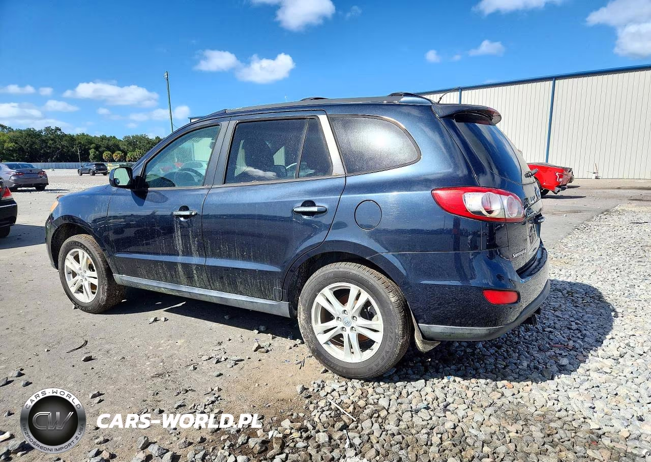 2012 Hyundai Santa Fe Limited VIN:5XYZKDAG9CG103498 - 2