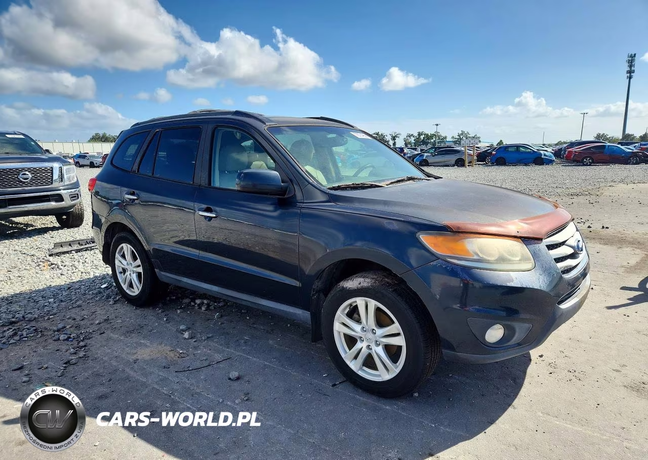 2012 Hyundai Santa Fe Limited VIN:5XYZKDAG9CG103498 - 4