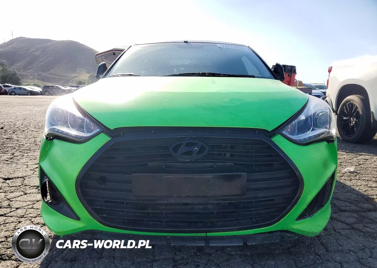 2015 Hyundai Veloster Turbo VIN:KMHTC6AE0FU221712 - 5