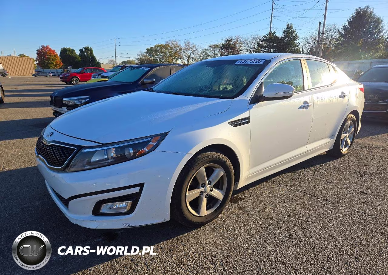 2015 Kia Optima Lx VIN:KNAGM4A73F5537587 - 1