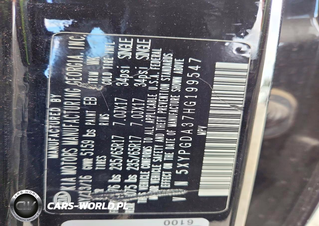 2017 Kia Sorento Lx VIN:5XYPGDA37HG199547 - 13