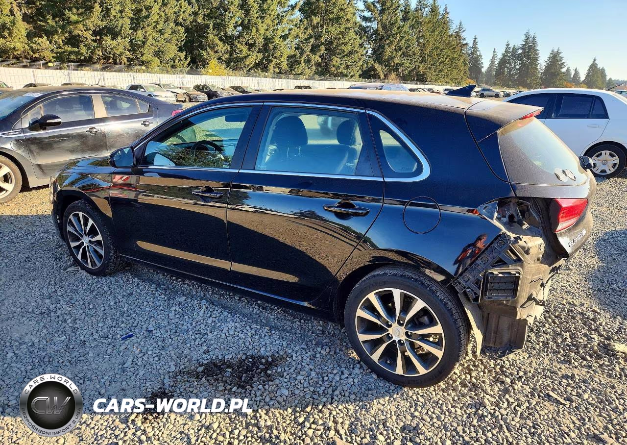 2018 Hyundai Elantra Gt Base VIN:KMHH35LE8JU074299 - 2