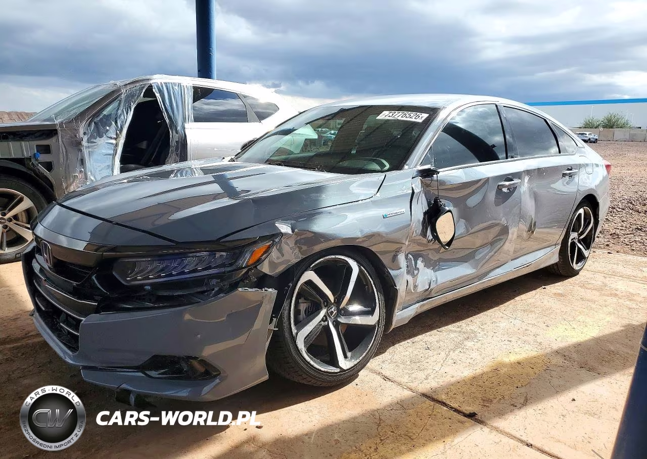 2022 Honda Accord Hybrid Sport VIN:1HGCV3F20NA043720 - 1