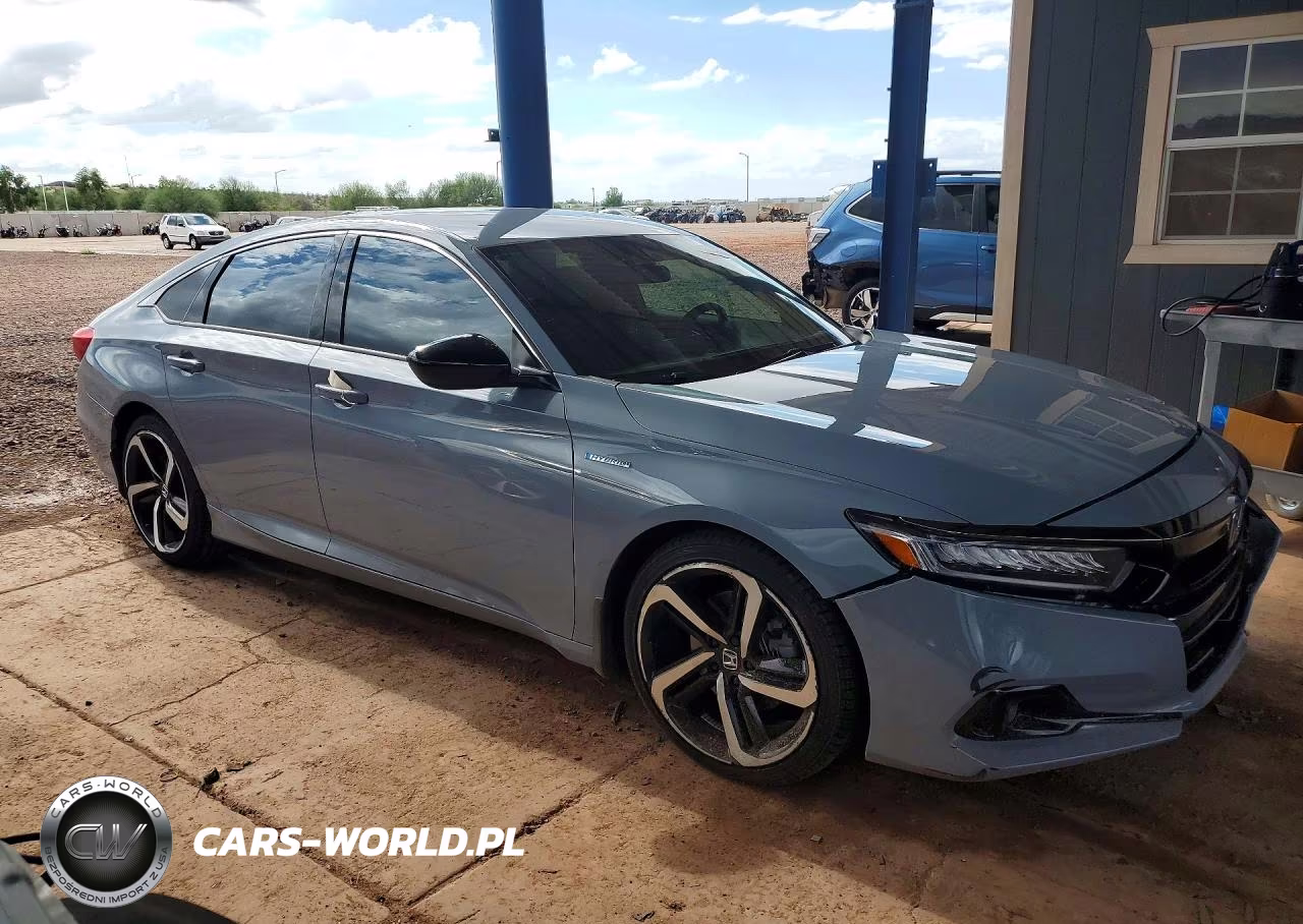 2022 Honda Accord Hybrid Sport VIN:1HGCV3F20NA043720 - 4