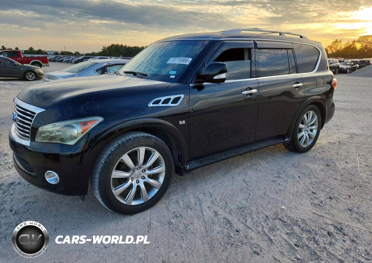 2014 Infiniti Qx80 Base VIN:JN8AZ2NE1E9063562 - 1