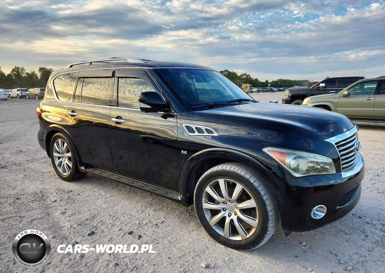 2014 Infiniti Qx80 Base VIN:JN8AZ2NE1E9063562 - 4