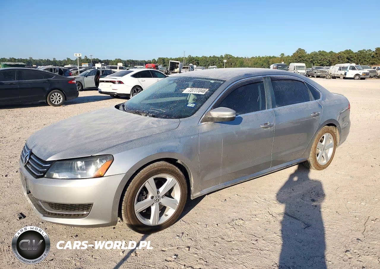 2014 Volkswagen Passat S VIN:1VWAS7A32EC044844 - 1