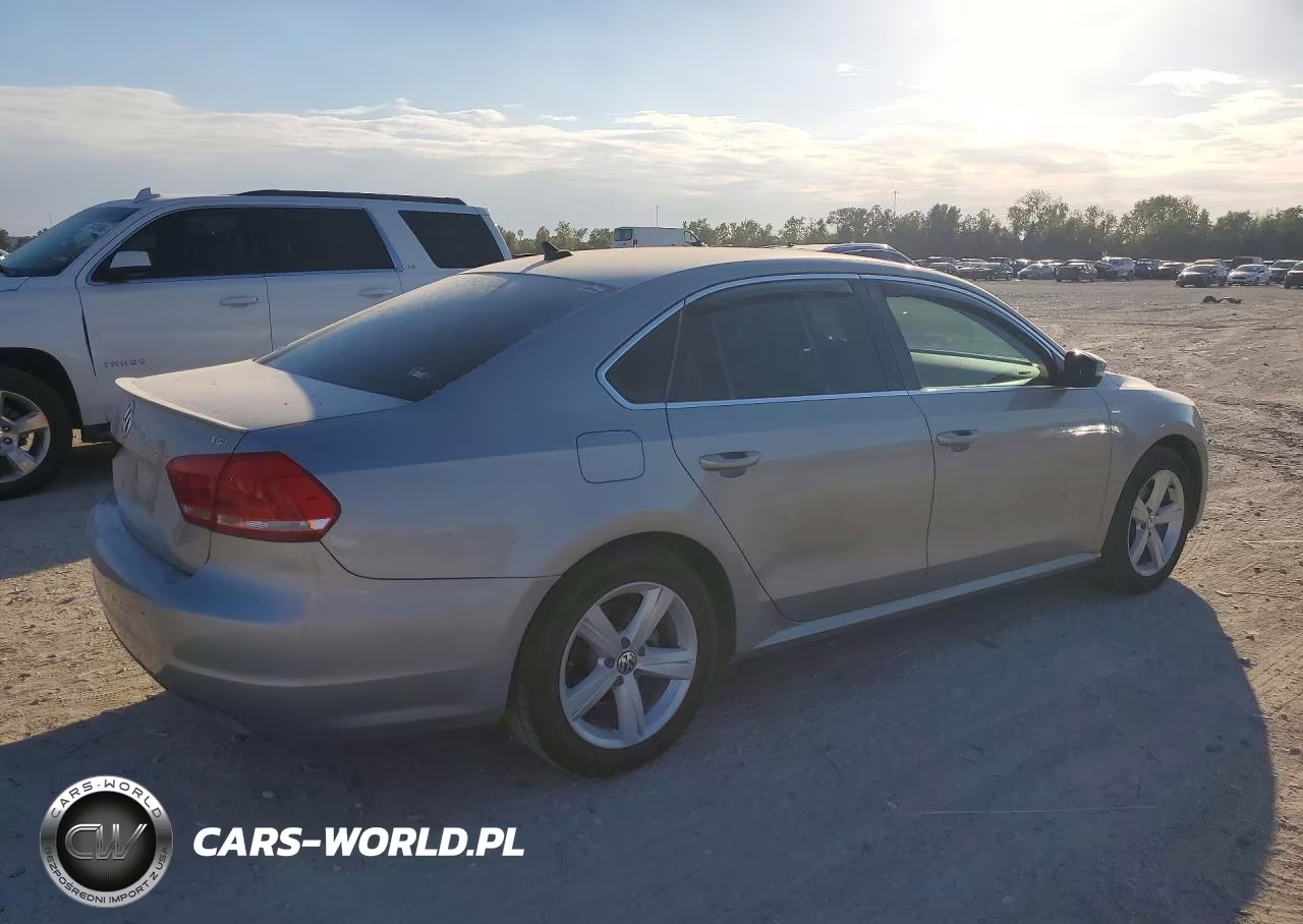 2014 Volkswagen Passat S VIN:1VWAS7A32EC044844 - 3