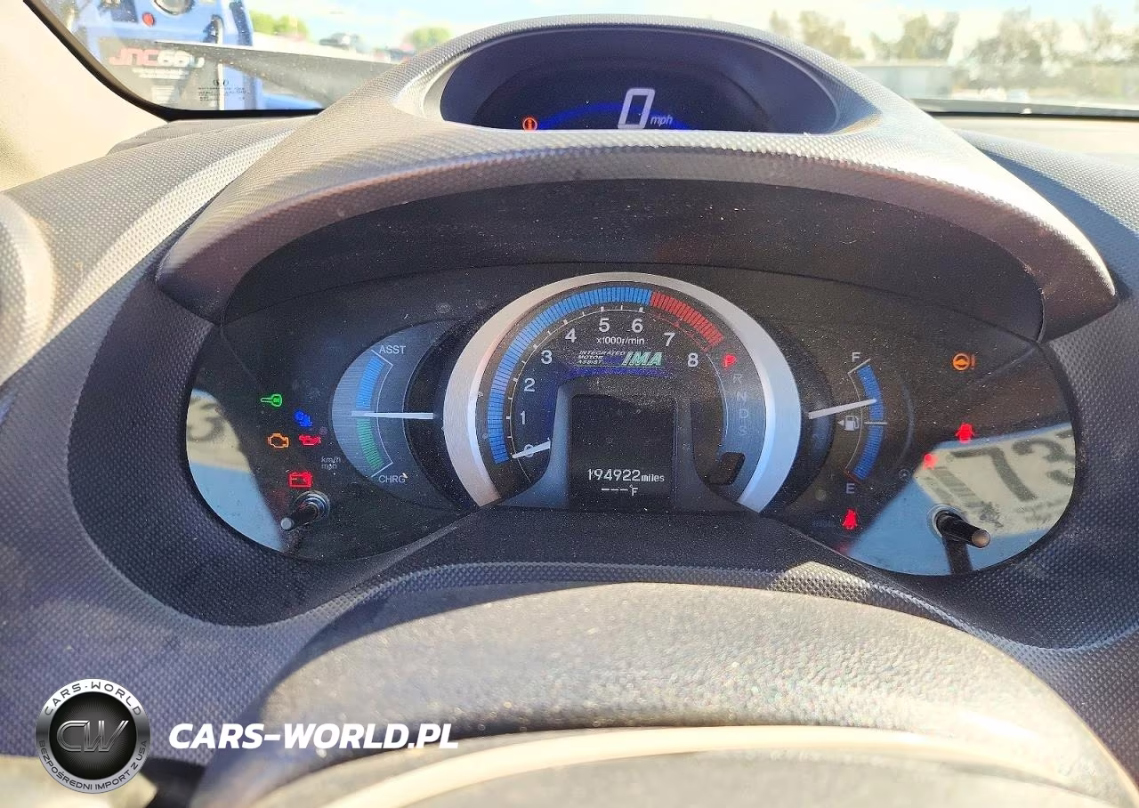 2010 Honda Insight Ex VIN:JHMZE2H71AS009493 - 9