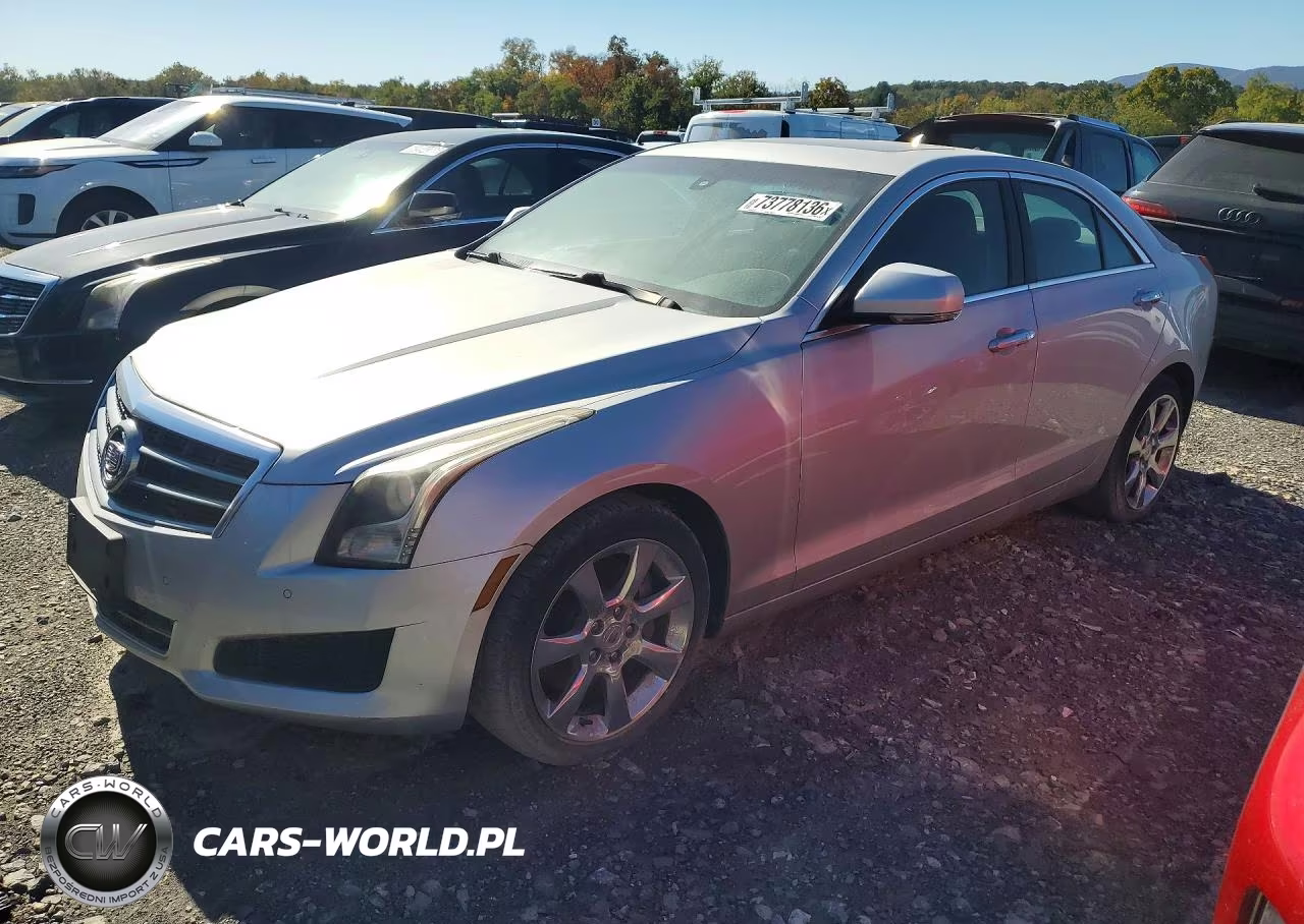 2013 Cadillac Ats Luxury VIN:1G6AH5R31D0146763 - 1