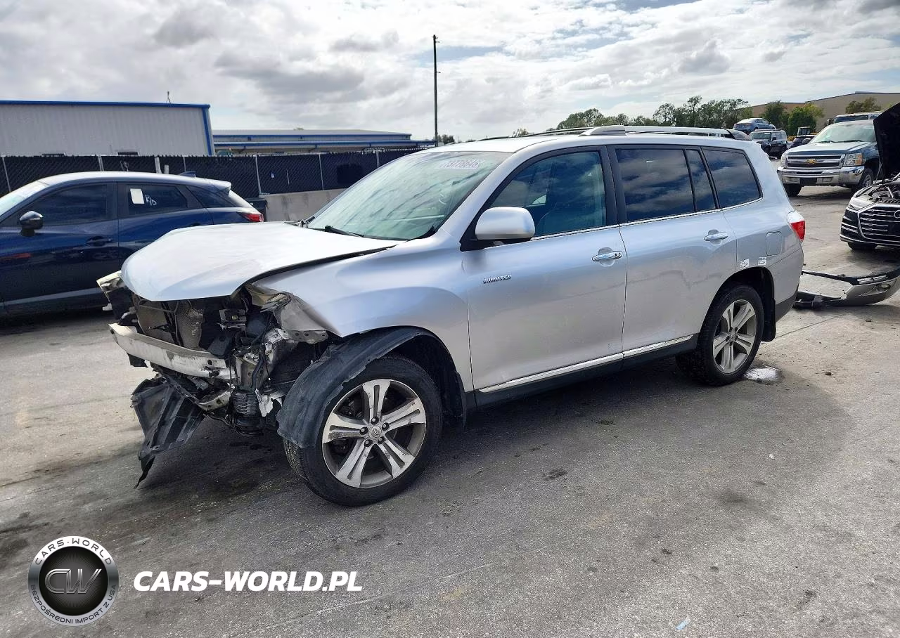 2013 Toyota Highlander Limited VIN:5TDDK3EH4DS202743 - 1