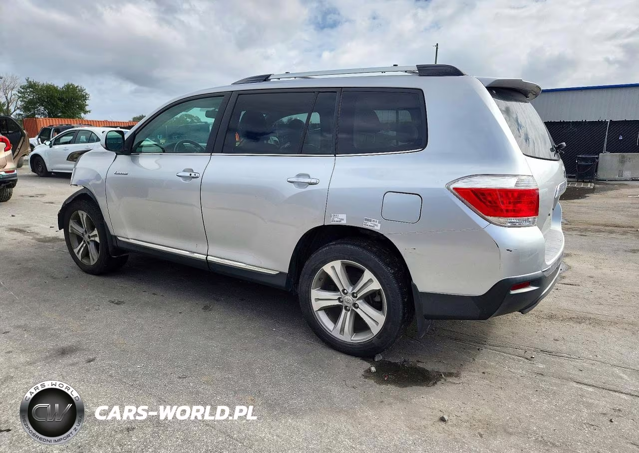 2013 Toyota Highlander Limited VIN:5TDDK3EH4DS202743 - 2