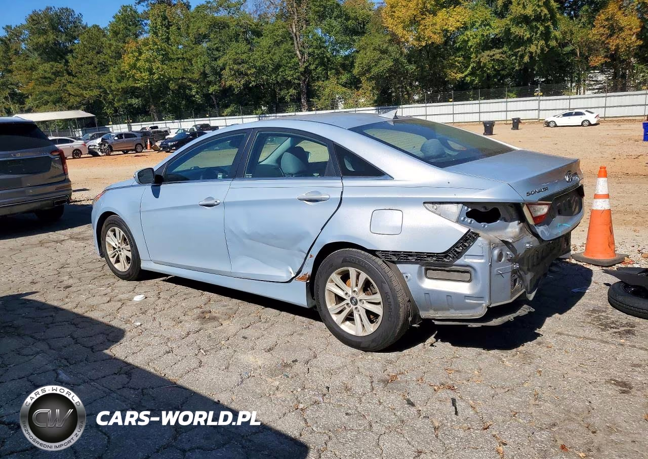 2014 Hyundai Sonata Gls VIN:5NPEB4AC8EH833443 - 2