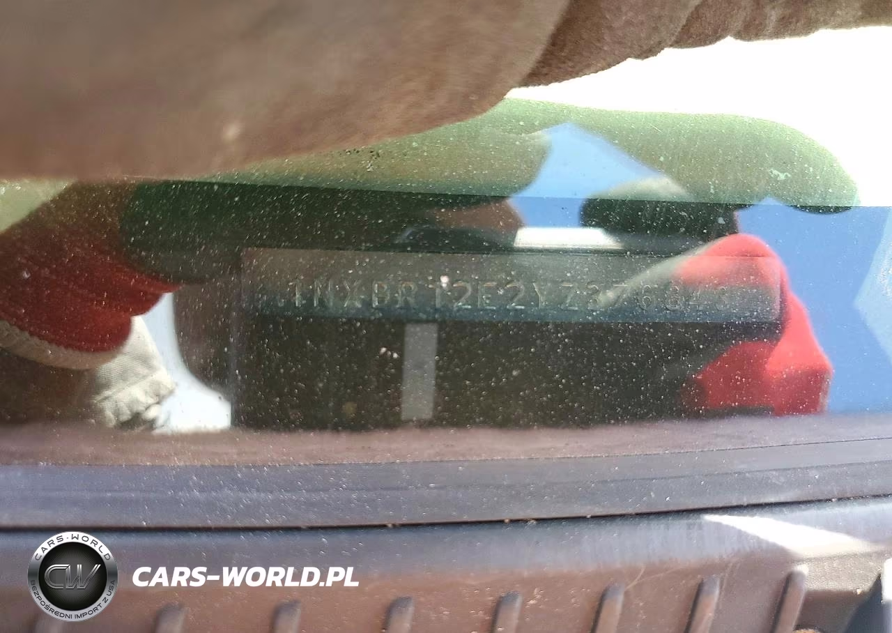 2000 Toyota Corolla Ve VIN:1NXBR12E2YZ376843 - 12