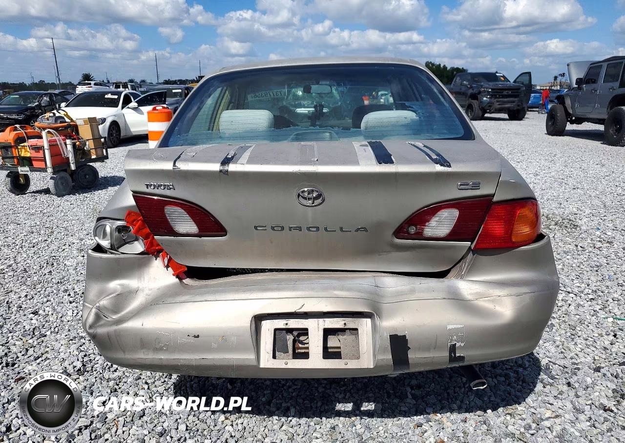 2000 Toyota Corolla Ve VIN:1NXBR12E2YZ376843 - 6