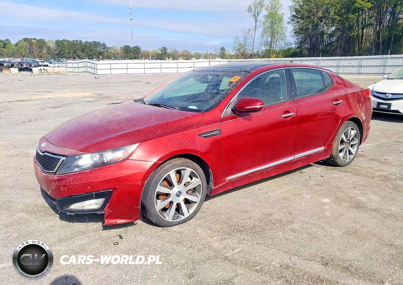 2013 Kia Optima Sx VIN:5XXGR4A65DG109671 - 1