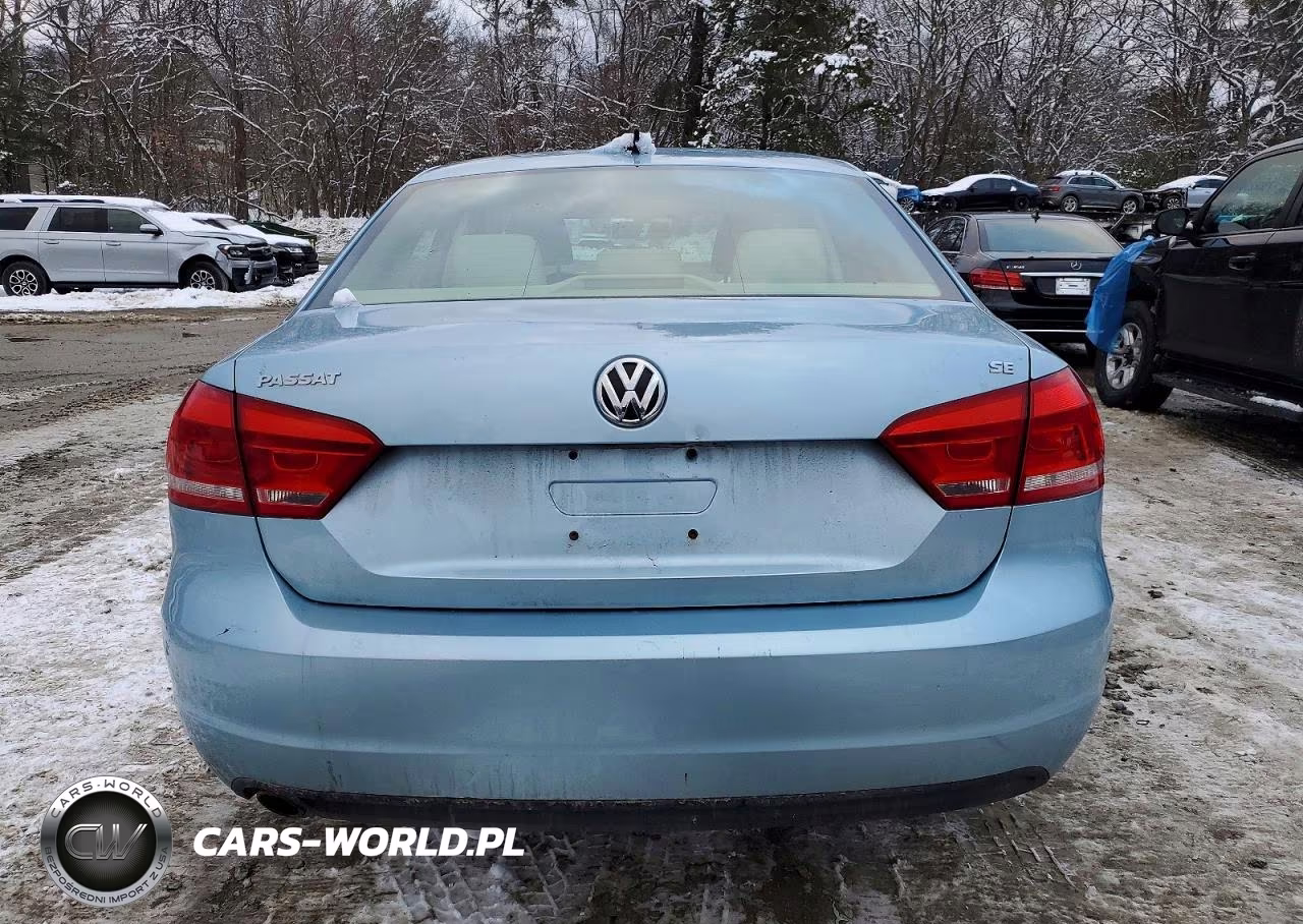 2013 Volkswagen Passat Se VIN:1VWBP7A30DC135552 - 6