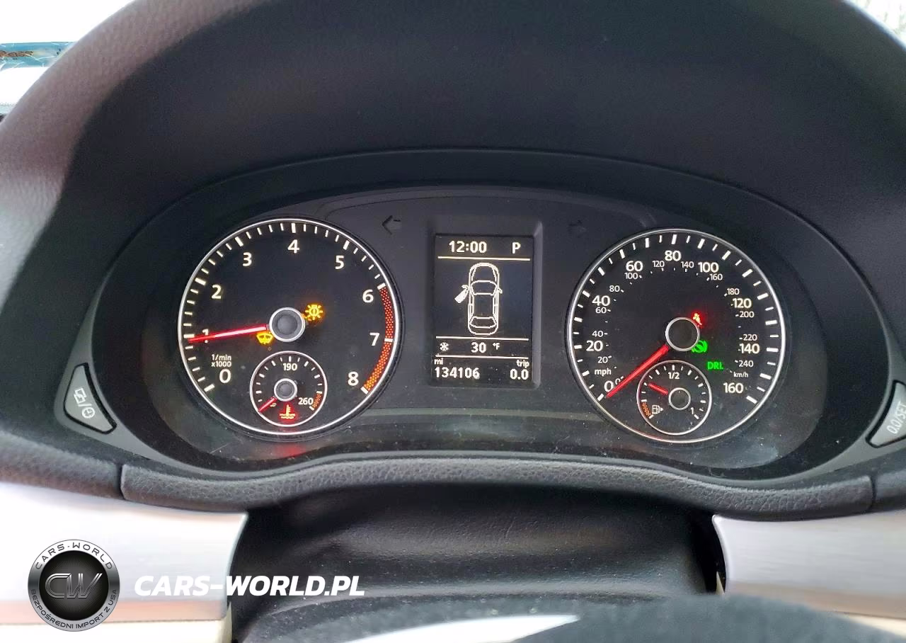 2013 Volkswagen Passat Se VIN:1VWBP7A30DC135552 - 9