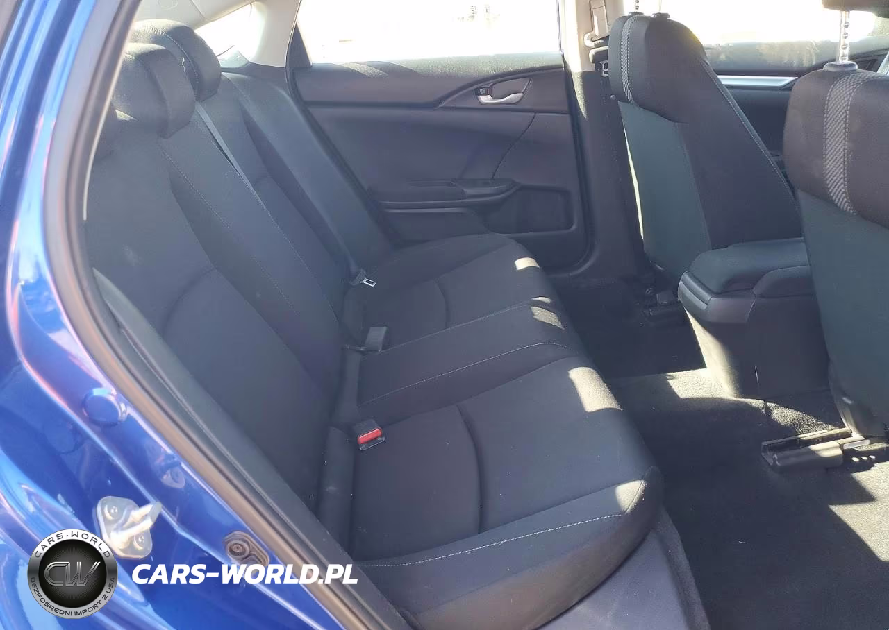 2019 Honda Civic Lx VIN:2HGFC2F62KH574754 - 10