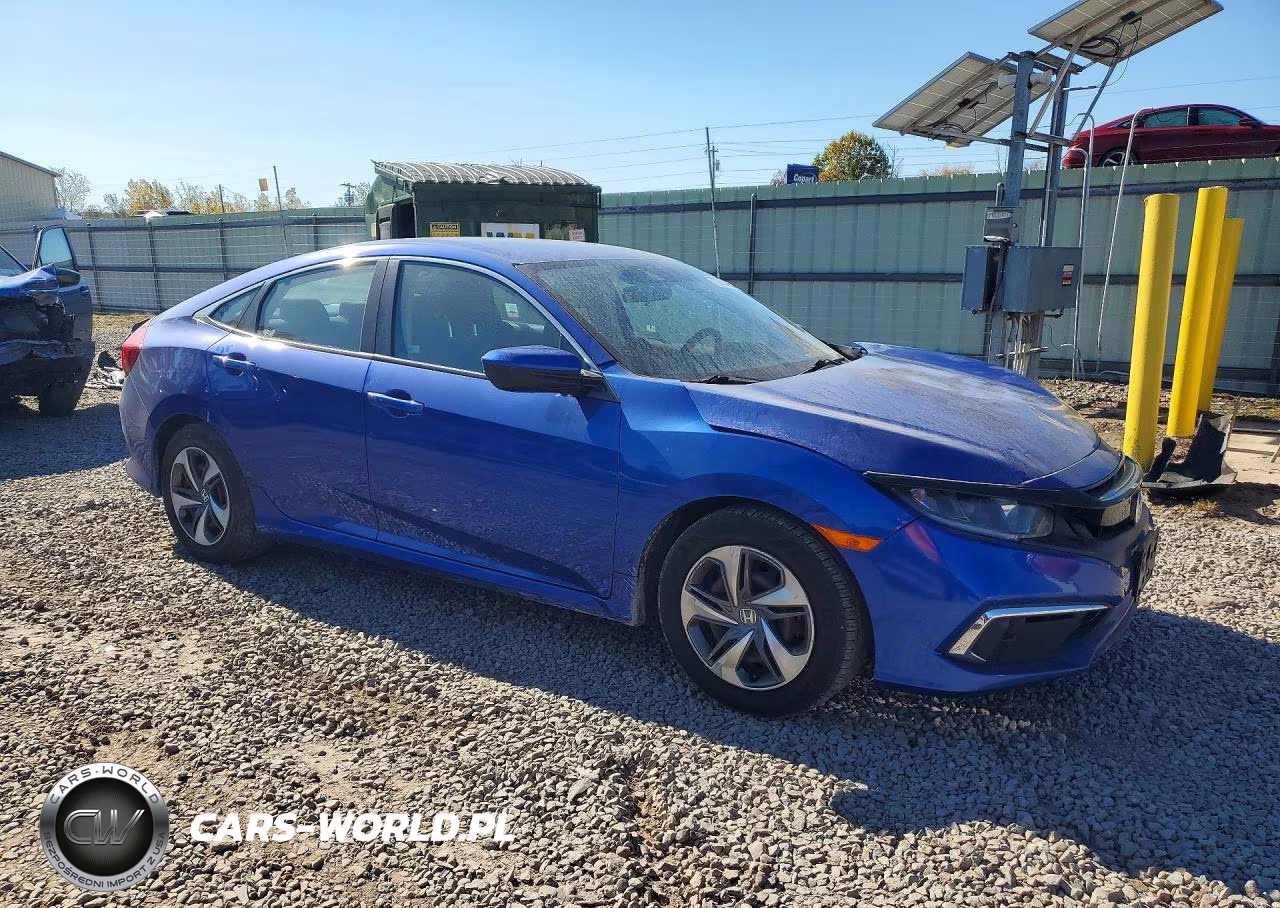2019 Honda Civic Lx VIN:2HGFC2F62KH574754 - 4