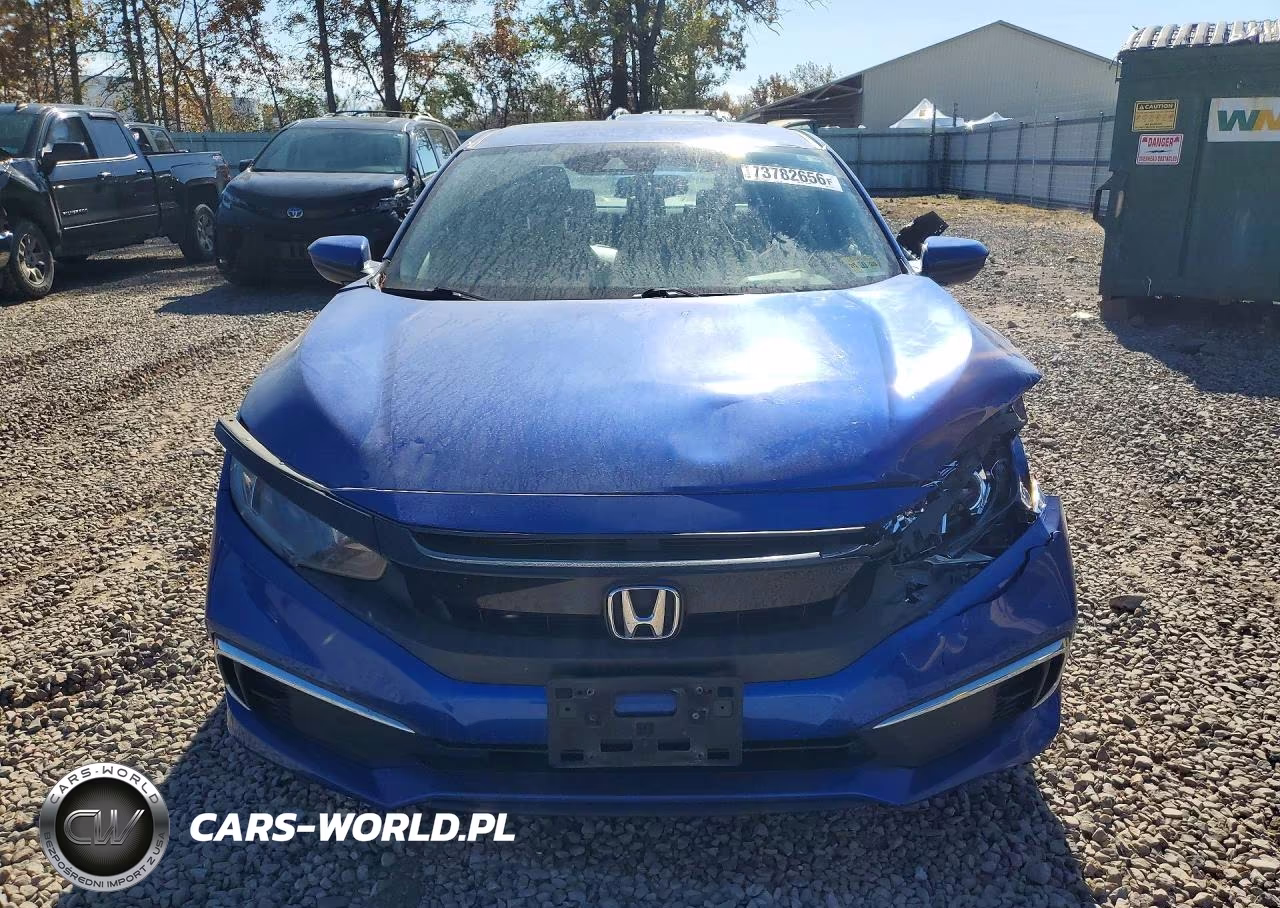 2019 Honda Civic Lx VIN:2HGFC2F62KH574754 - 5