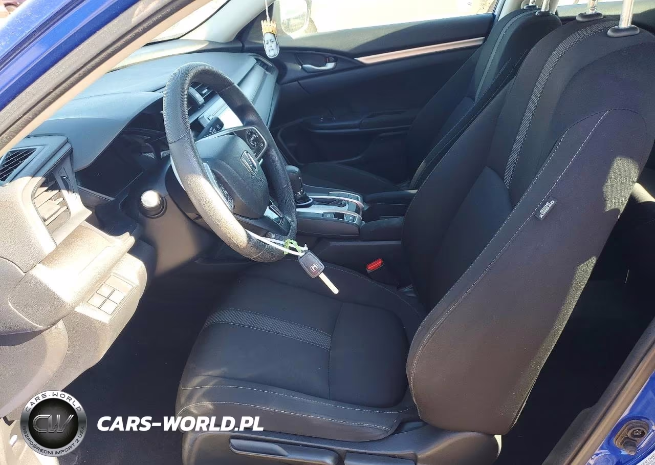 2019 Honda Civic Lx VIN:2HGFC2F62KH574754 - 7