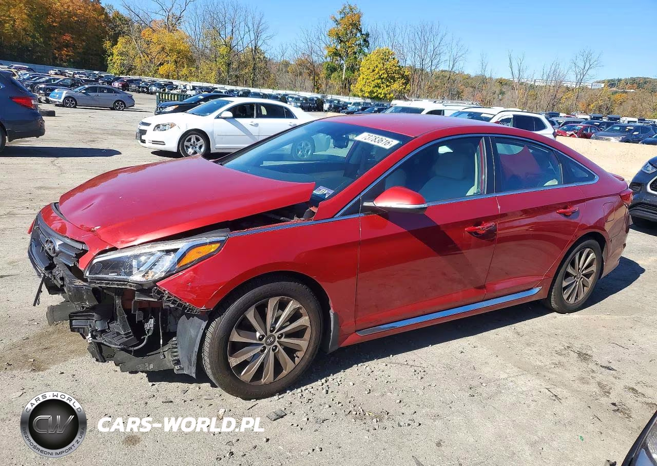 2017 Hyundai Sonata Se VIN:5NPE34AF0HH484788 - 1