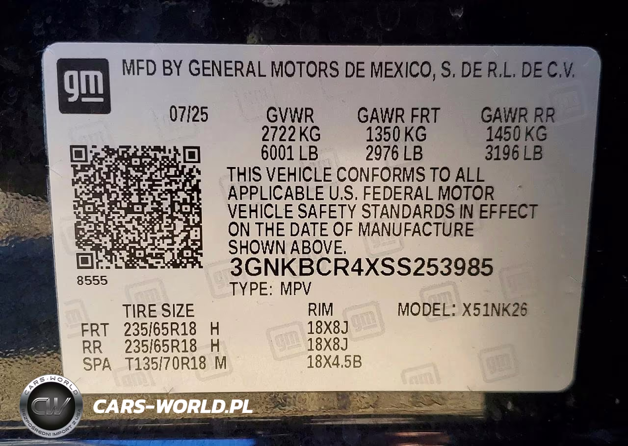2025 Chevrolet Blazer 2Lt VIN:3GNKBCR4XSS253985 - 14
