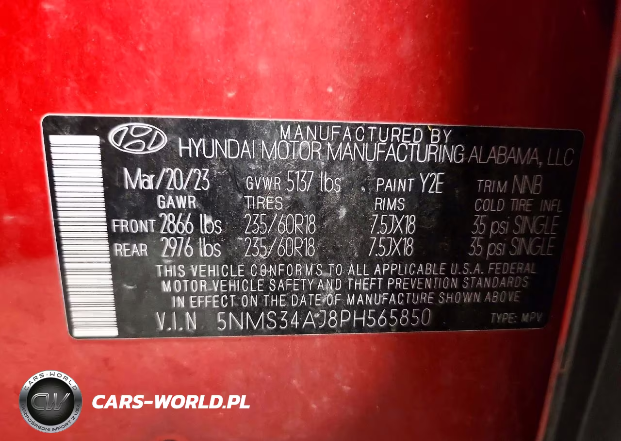 2023 Hyundai Santa Fe Sel Premium VIN:5NMS34AJ8PH565850 - 12