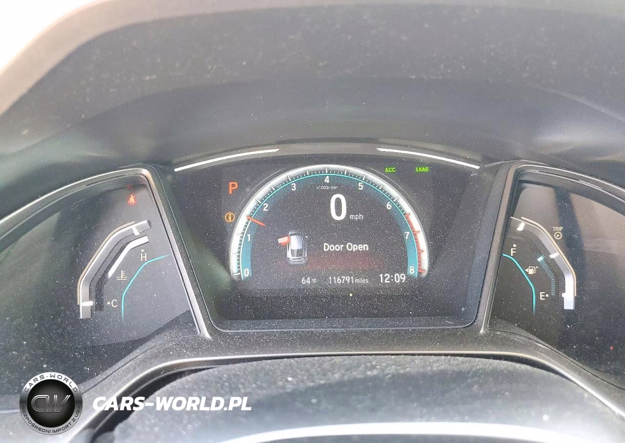 2020 Honda Civic Ex VIN:SHHFK7H67LU216955 - 9
