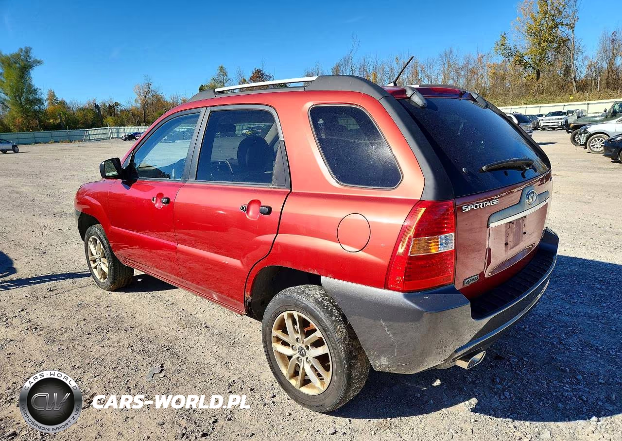 2008 Kia Sportage Lx VIN:KNDJE723087532650 - 2