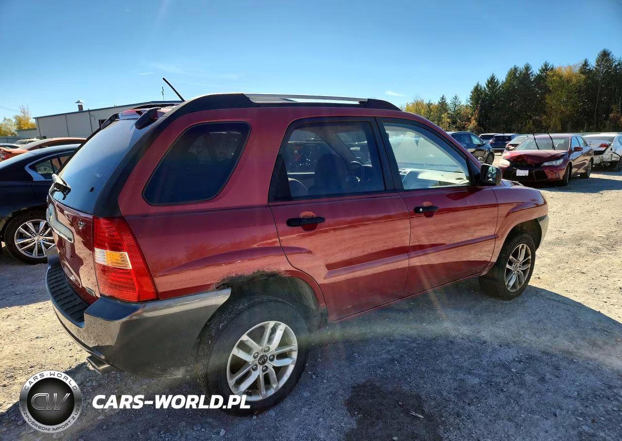 2008 Kia Sportage Lx VIN:KNDJE723087532650 - 3