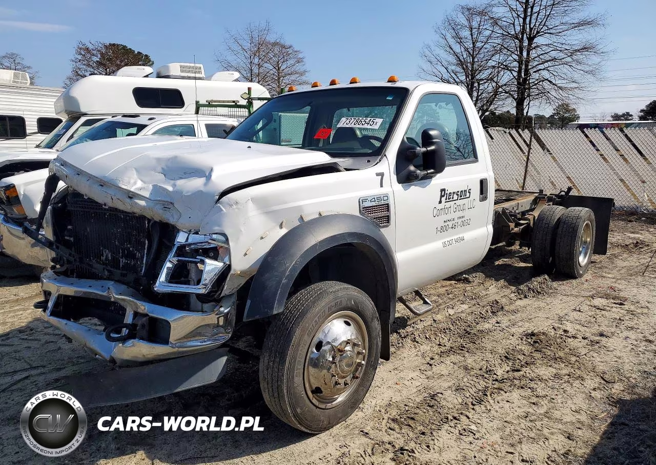 2008 Ford F450 Super Duty Truck Cab And Chassis
