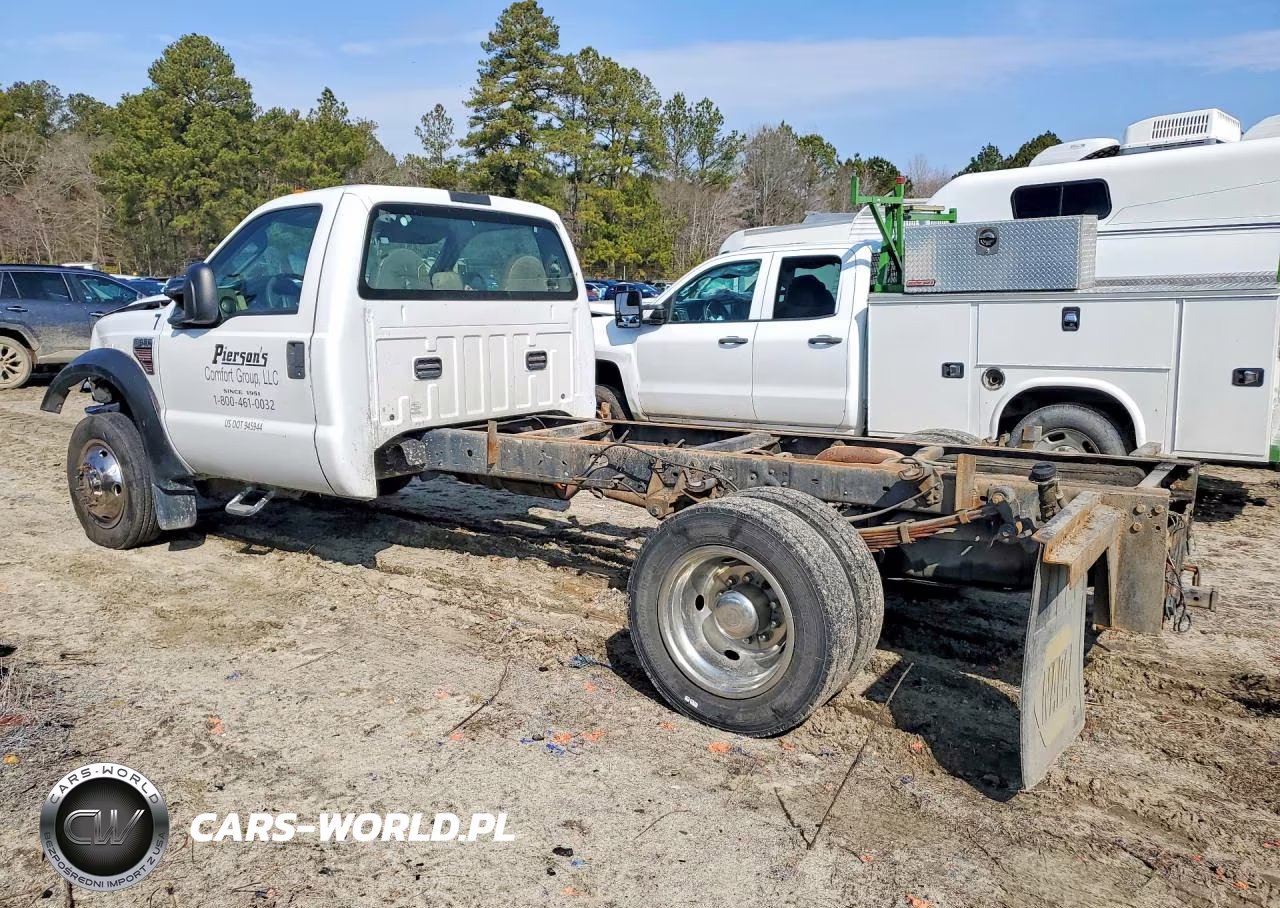2008 Ford F450 Super Duty Truck Cab And Chassis VIN:1FDXF46R28EC89189 - 2