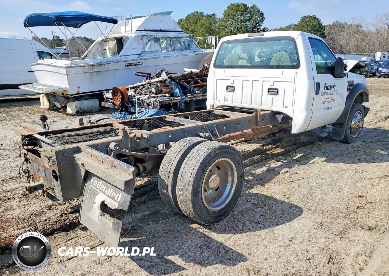 2008 Ford F450 Super Duty Truck Cab And Chassis VIN:1FDXF46R28EC89189 - 3