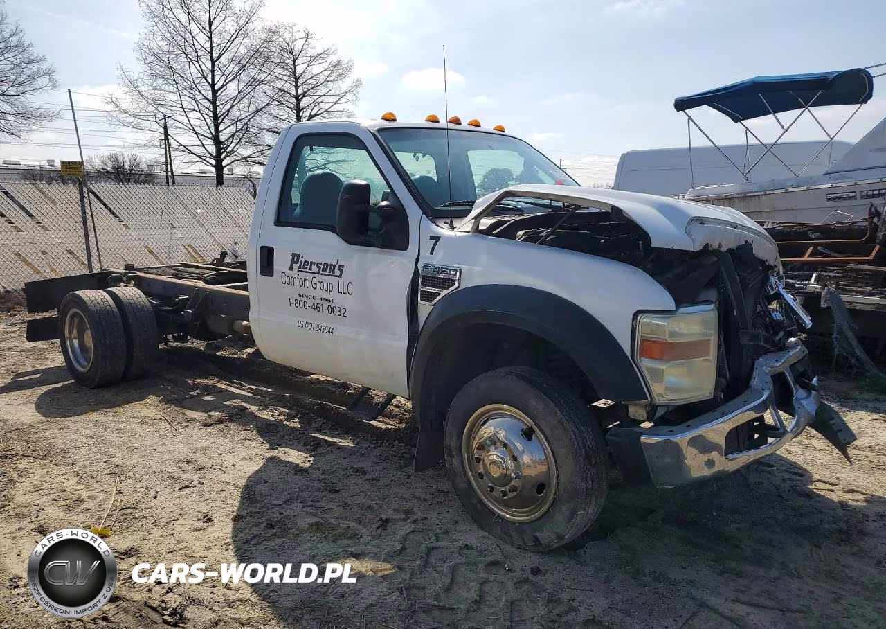 2008 Ford F450 Super Duty Truck Cab And Chassis VIN:1FDXF46R28EC89189 - 4
