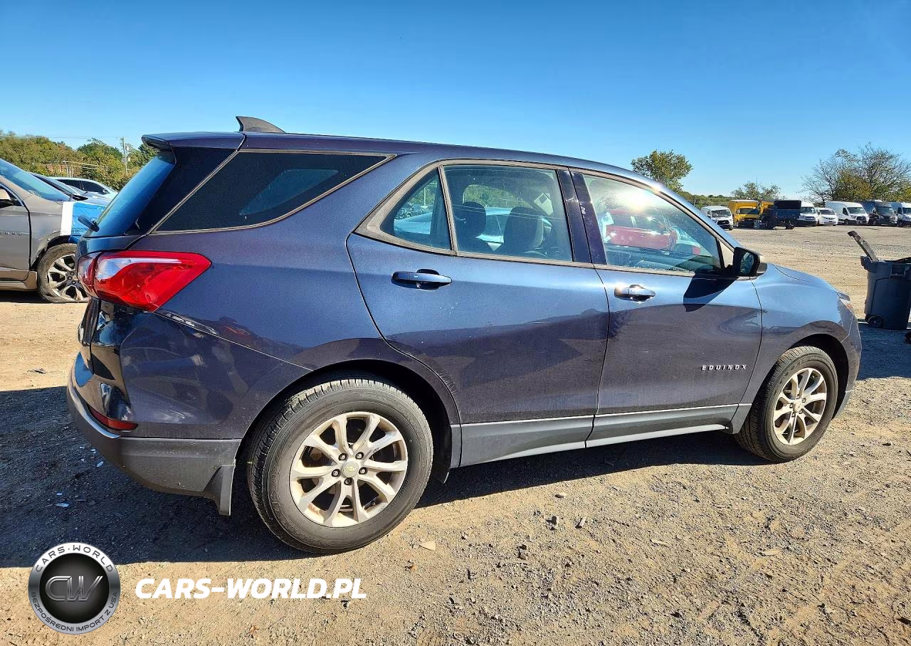 2018 Chevrolet Equinox Ls VIN:3GNAXHEV4JS611976 - 3