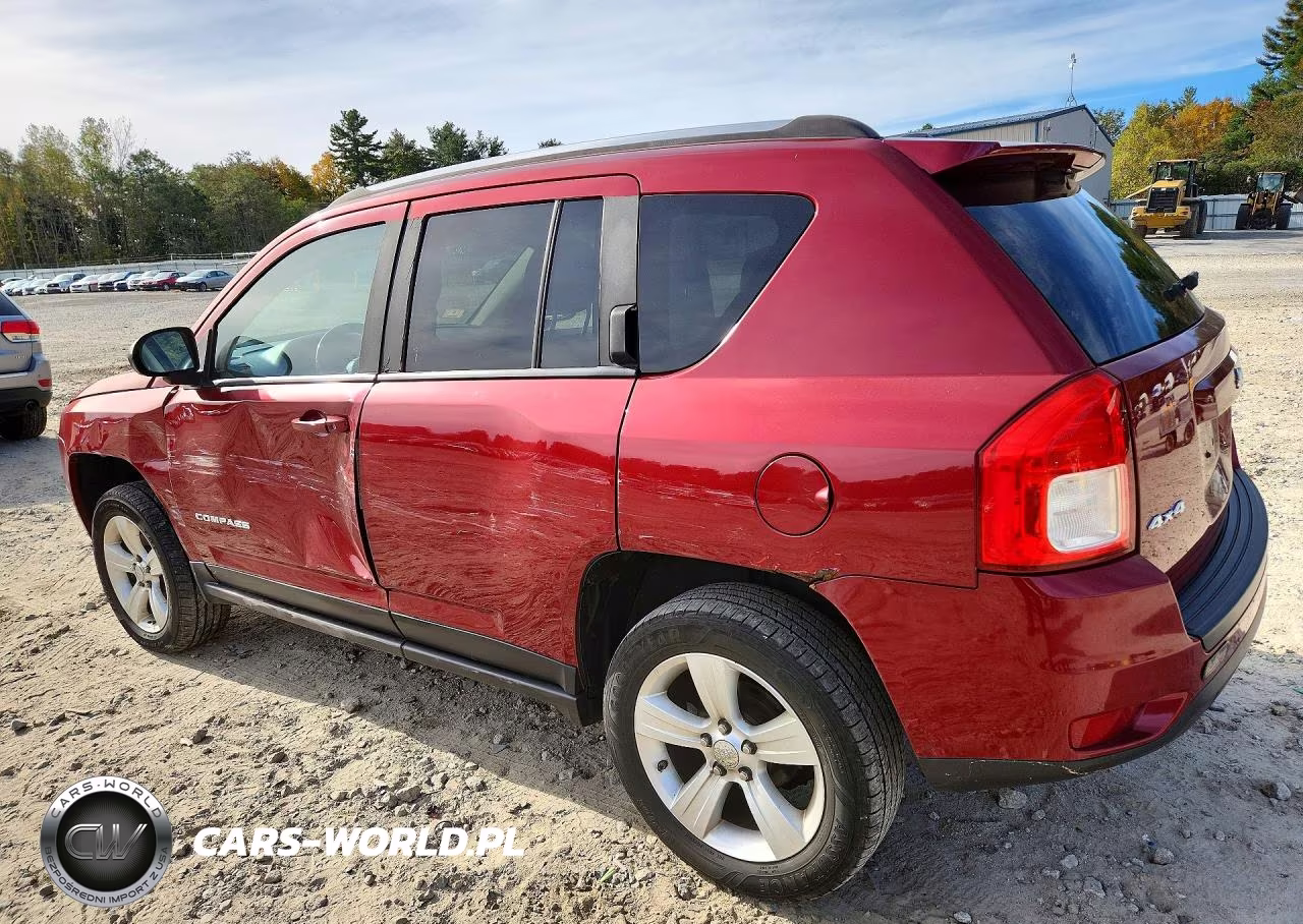 2012 Jeep Compass Latitude VIN:1C4NJDEB7CD578131 - 2